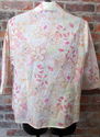 CJ Banks Sz 1X Womens Button Front Floral Print Sh