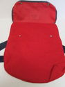 Vintage Red Levi Strauss Co Snap Backpack Day Pack