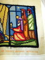 Christmas Needlepoint Completed Nativity 1977 Holy