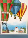 Signed Artist Proof 7/50 Hot Air Balloons Barn Fra