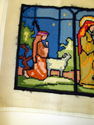 Christmas Needlepoint Completed Nativity 1977 Holy