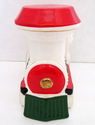 Vintage Christmas Train Bank w/Santa Claus Program