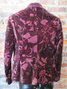 Ann Taylor Jacket Blazer Sz 12 Velvety Maroon Burg