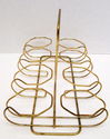 Retro Vintage Mid Century Wire 8 Drinking Glass Ca