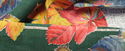 Vintage Cotton Fabric 35" Wide Leaf Pattern Sun Fa