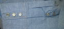 Men's XL Tall Dickies Western Shirt w/Pearl Snaps 