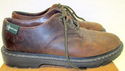 Womens 8.5 M Eastland Shoes Brown Leather Lace Up 