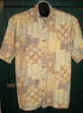 Hilo Hattie Mens Hawaiian Shirt Sz M Vintage Hawai