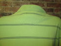 Eddie Bauer Mens Sz L Vintage Shirt Striped Green 