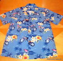 Hawaiian Mens Shirt M Cotton Pacific Legend Made i