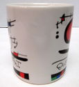 Rare Joan Miro Art Mug "Questions D'Art" 1989 Comm