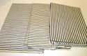 Vintage Blue Stripe Pillow Ticking Fabric 3 Antiqu