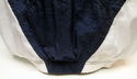 Mens L Nike Swoosh Windbreaker Jacket Coat Navy Wh