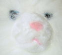 Vintage Dakin 1988 Musical Long-Hair White Plush C