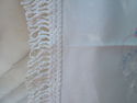 Vintage 42" Embroidered Linen Table Runner w/Hand 