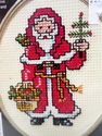 Father Christmas Counted Cross Stitch Ornament Kit