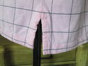 Mens XL Pink & Navy Blue Striped Shirt by American