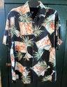 Vintage Hawaiian Shirt XL Mens Silk Blend Resort W