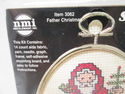 Father Christmas Counted Cross Stitch Ornament Kit