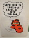 Vintage Garfield Counted Cross Stitch Some Call It