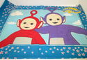 Vintage Teletubbies Pillow Case Fabric Material -P