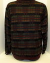 Mens Sweater Sz  L Oscar De La Renta Geometric Pla