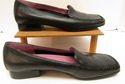 Womens Bandolino Shoes Size 8.5 Black Leather Flat