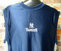 New York NY Yankees Jersey Adult Mens L Dark Blue 