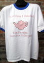 Mens Sz XL Anti Tea Party Democrat Political Satir