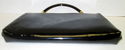 Vintage Black Patent Clutch Purse Handbag w/Hiding