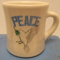 Vintage Victor Peace Mug Made in USA Dove Eagle FL