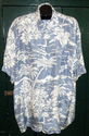 Mens Hilo Hattie Hawaiian Shirt 2XL Silk USA Vinta