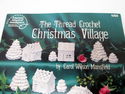 Christmas Village Thread Crochet Pattern Book 1989