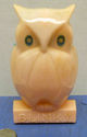 Vintage Blinky The Owl Bank Plasco Toy Pink w/blue