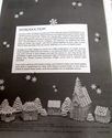 Christmas Village Thread Crochet Pattern Book 1989