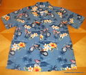 Hawaiian Mens Shirt M Cotton Pacific Legend Made i