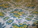 Vintage Old Cotton Fabric Hand Tied Comforter Quil