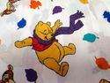 Vintage Disney Winnie The Pooh w/Tigger Fabric Cur