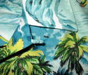 Vintage USA Hawaiian Shirt Mens M Collar Loop Outr