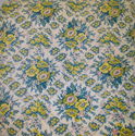 Vintage Old Cotton Fabric Hand Tied Comforter Quil