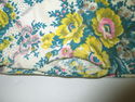 Vintage Old Cotton Fabric Hand Tied Comforter Quil