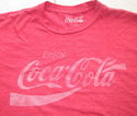 Mens 2XL Coke Shirt Adult Coca Cola XXL Cotton/Pol