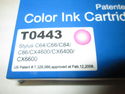 17 Color Printer Ink Cartridge LOT T0444 T0443 T04