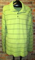 Eddie Bauer Mens Sz L Vintage Shirt Striped Green 