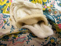 Vintage Old Cotton Fabric Hand Tied Comforter Quil