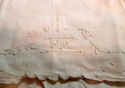 Vintage Baby Bedding Sheet & Pillowcase Batiste Cu