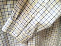 Alan Flusser Mens Shirt XXL Long Sleeve Plaid Cott