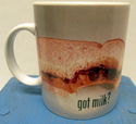 Got Milk 1999 Mug w/Peanut Butter & Jelly Sandwich