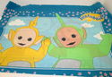 Vintage Teletubbies Pillow Case Fabric Material -P