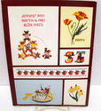 Color Iron On Transfers For Cross Stitch  3 Books 